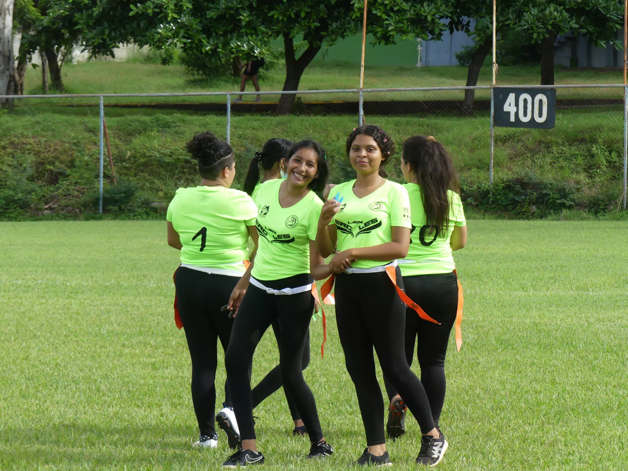 Managua Lady Eagles American Flag Football