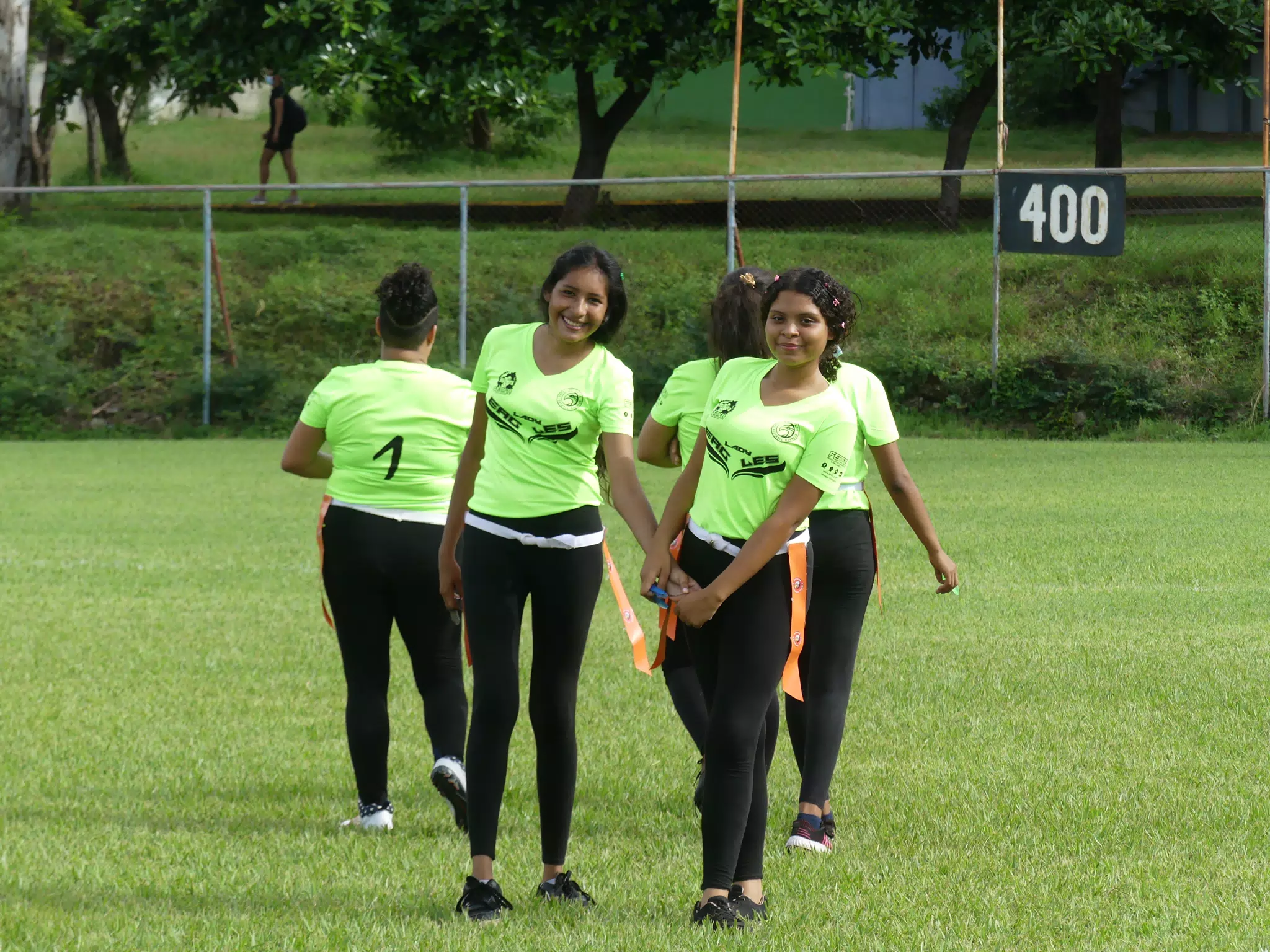 Managua Lady Eagles American Flag Football