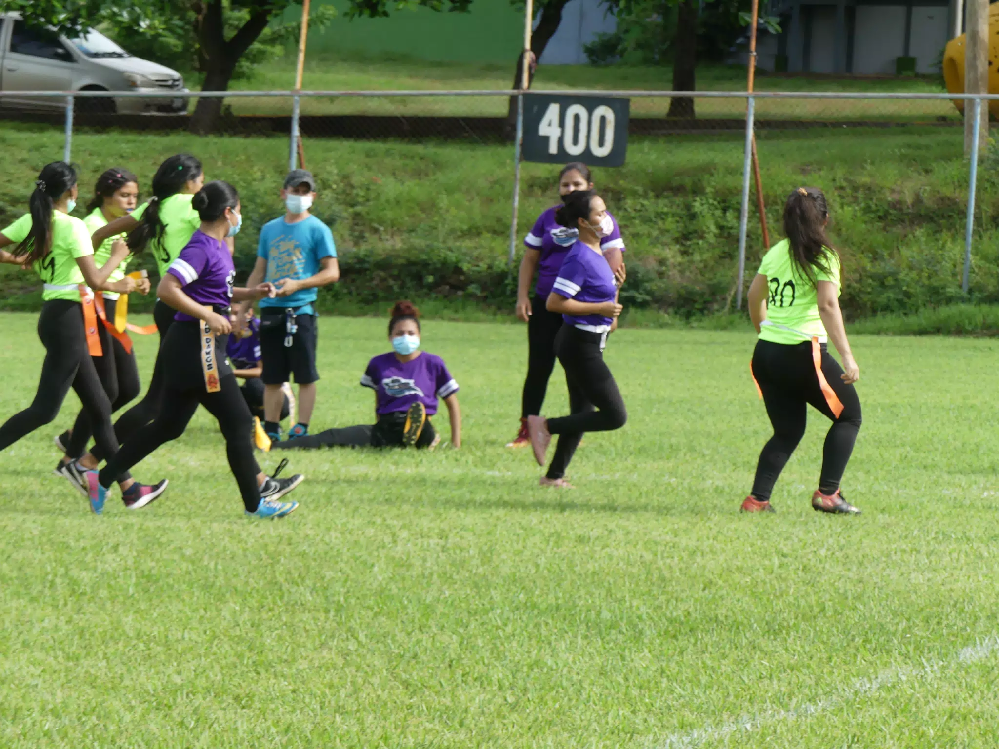 Managua Lady Eagles American Flag Football