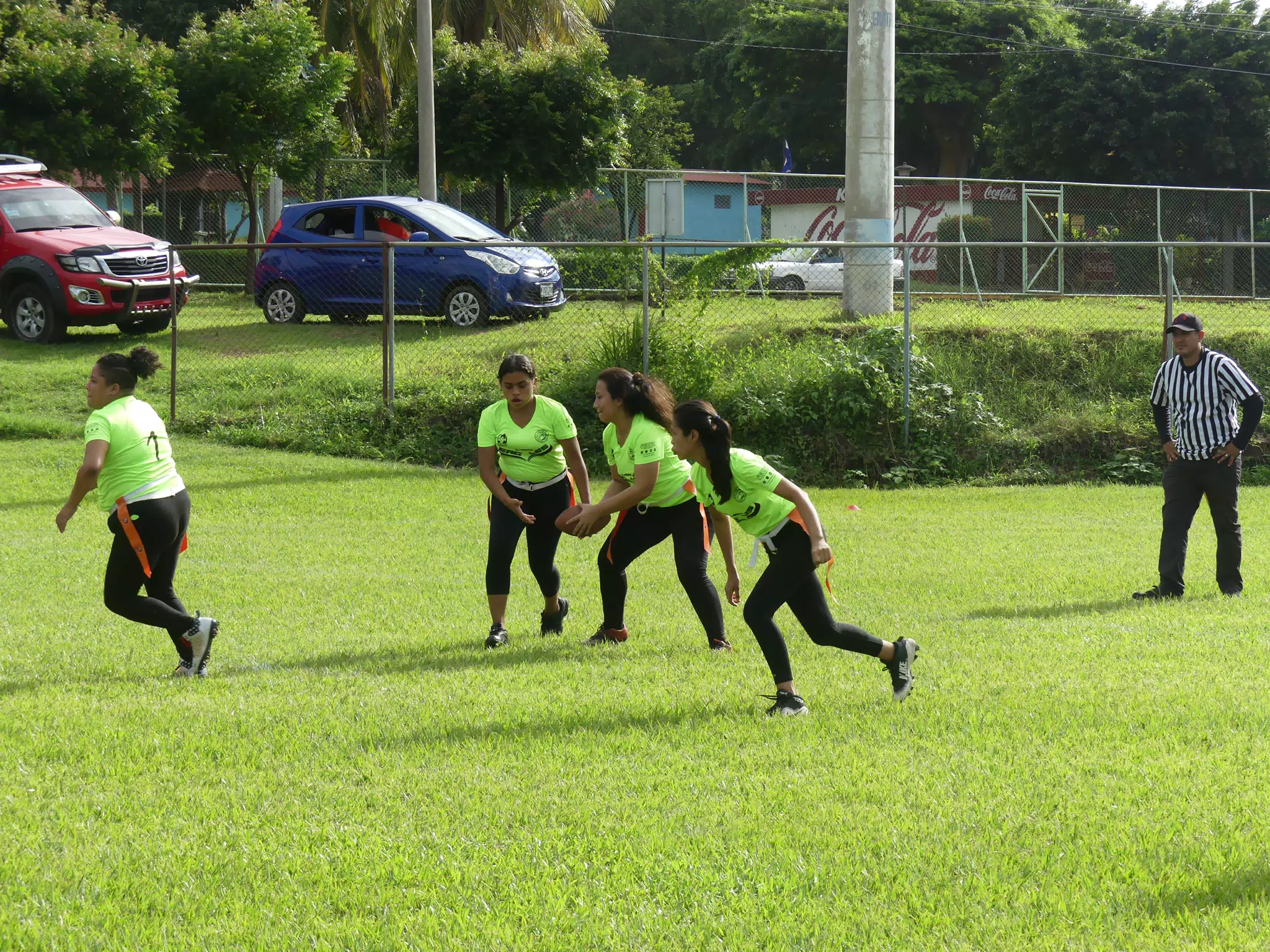 Managua Lady Eagles American Flag Football