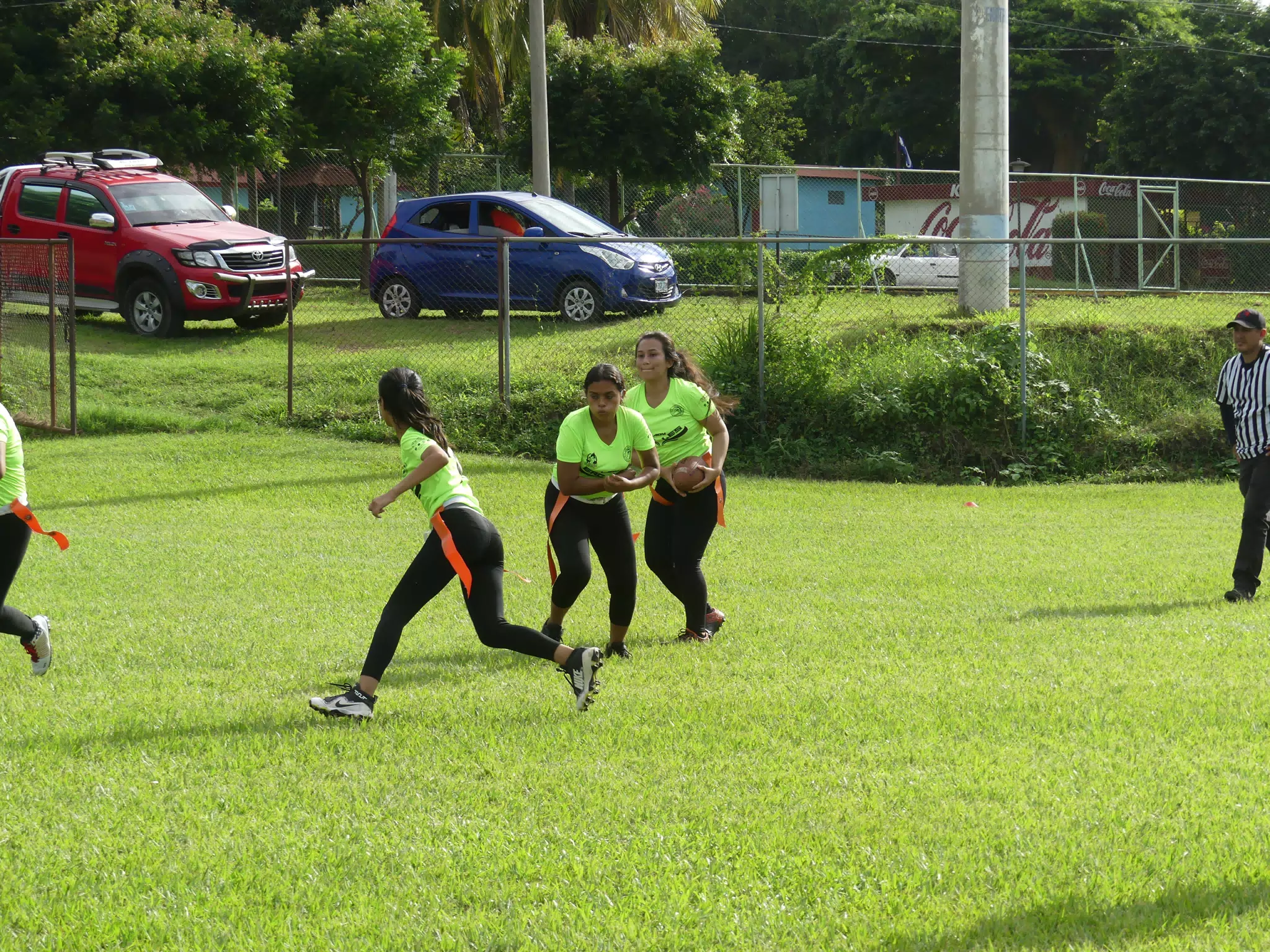 Managua Lady Eagles American Flag Football