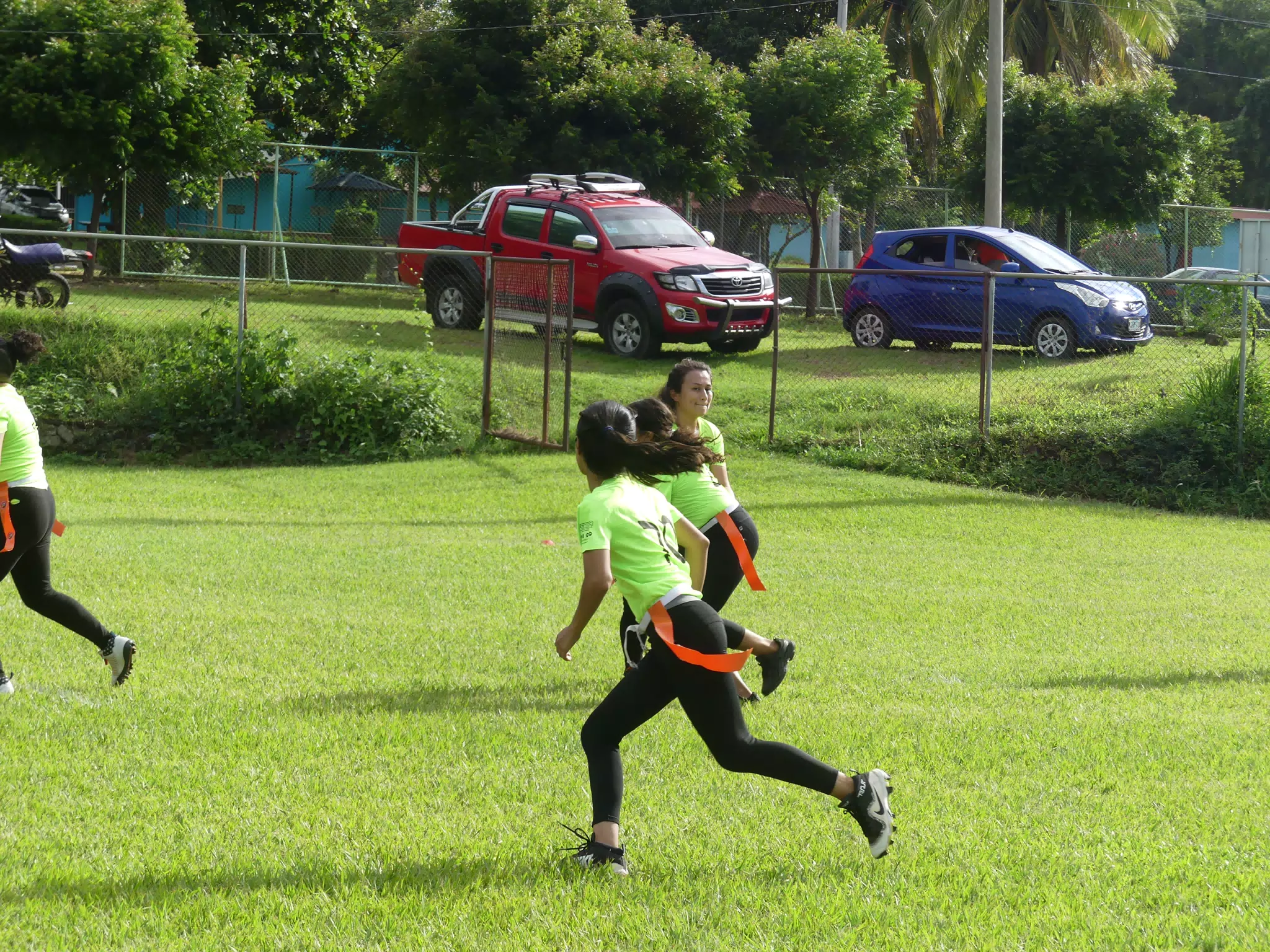 Managua Lady Eagles American Flag Football