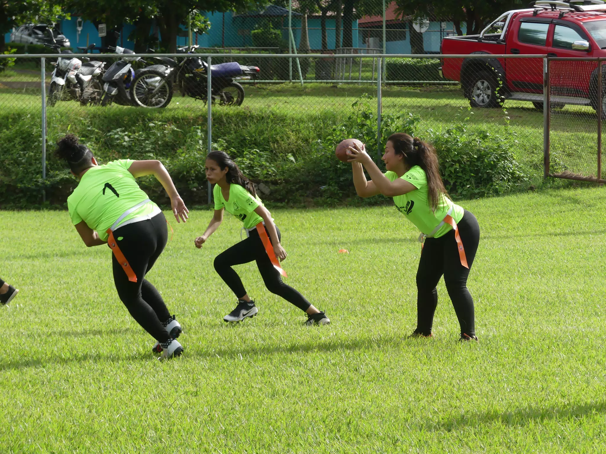 Managua Lady Eagles American Flag Football
