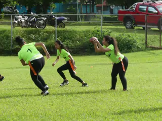 Managua Lady Eagles American Flag Football