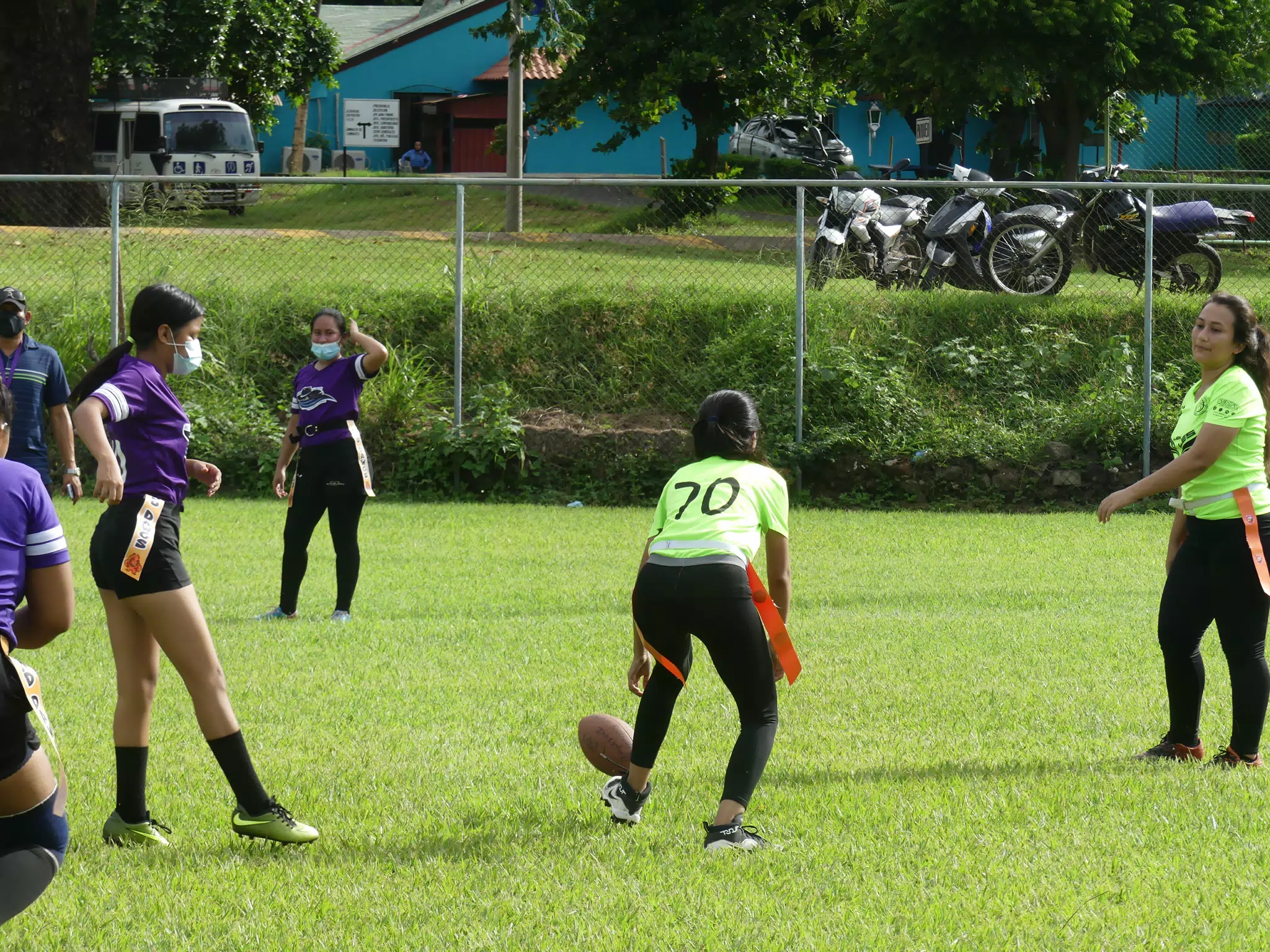 Managua Lady Eagles American Flag Football