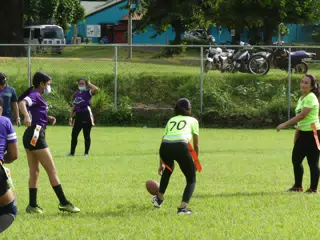 Managua Lady Eagles American Flag Football