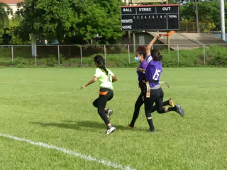 Managua Lady Eagles American Flag Football