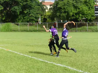 Managua Lady Eagles American Flag Football