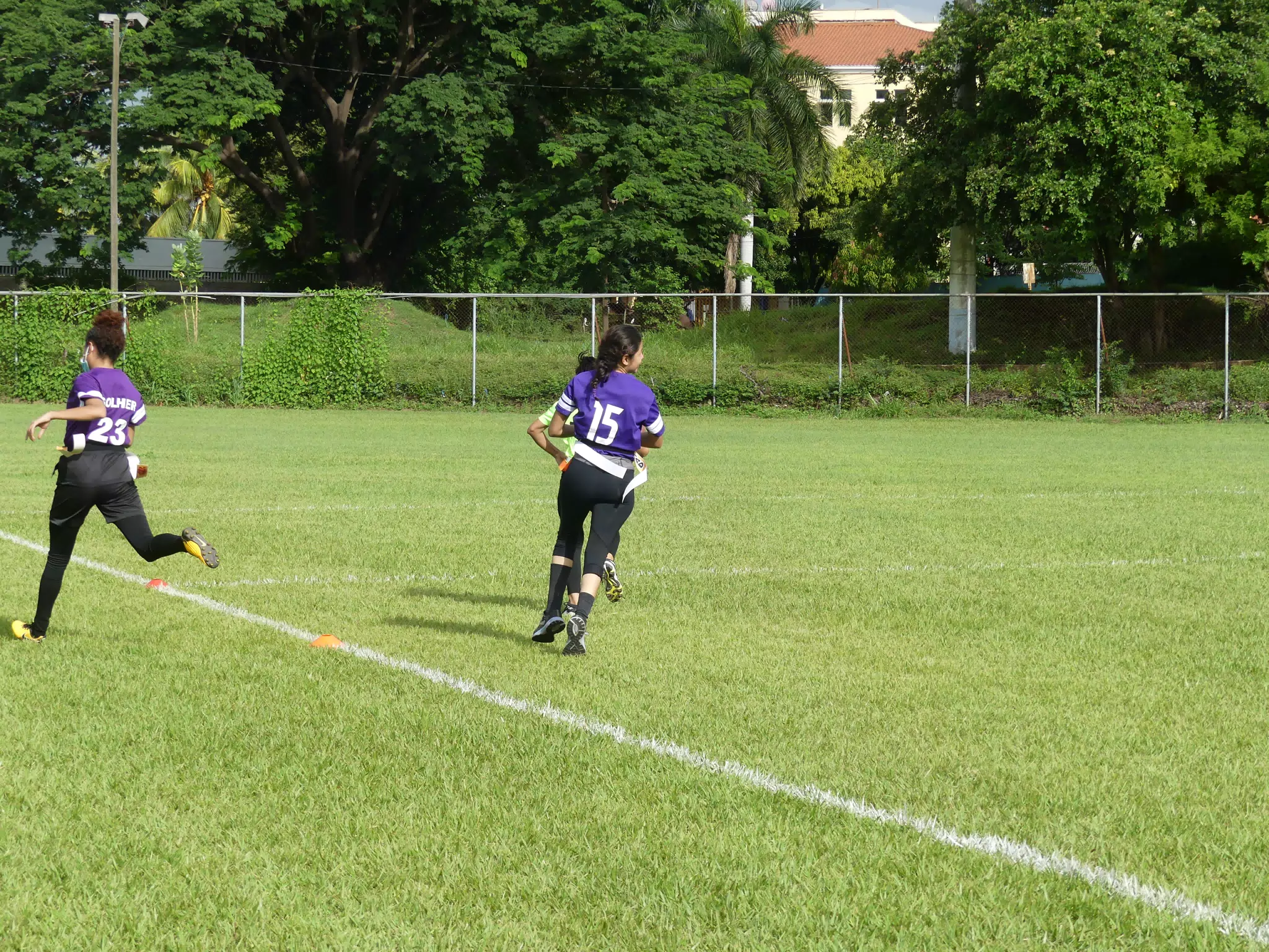 Managua Lady Eagles American Flag Football