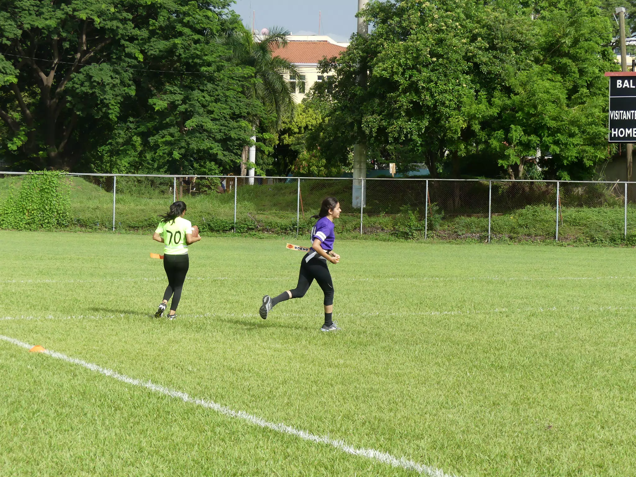 Managua Lady Eagles American Flag Football