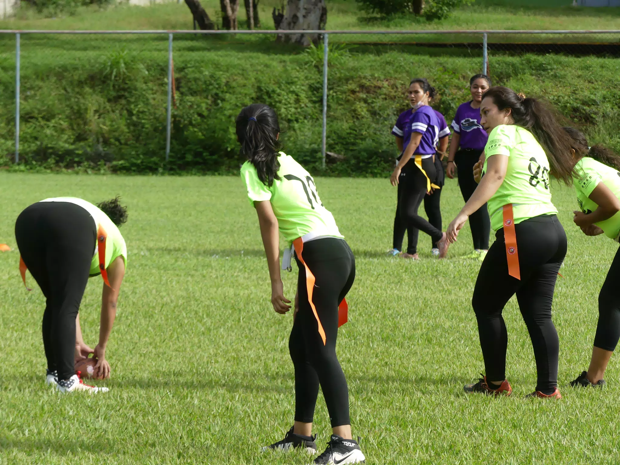 Managua Lady Eagles American Flag Football