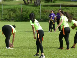 Managua Lady Eagles American Flag Football