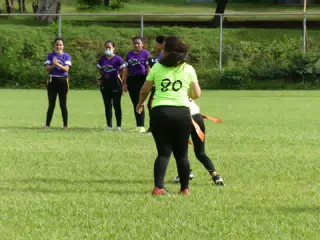 Managua Lady Eagles American Flag Football