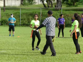 Managua Lady Eagles American Flag Football