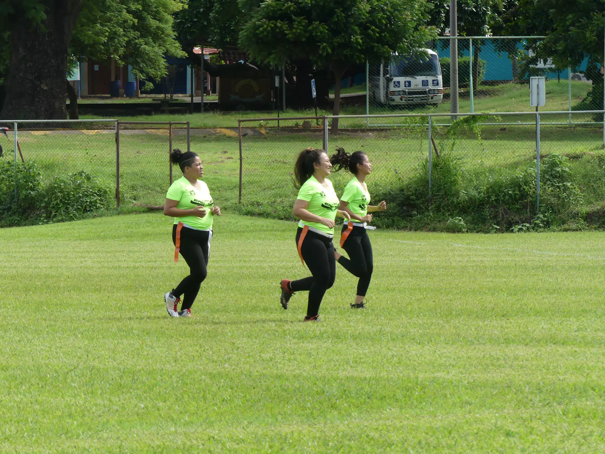 Managua Lady Eagles American Flag Football