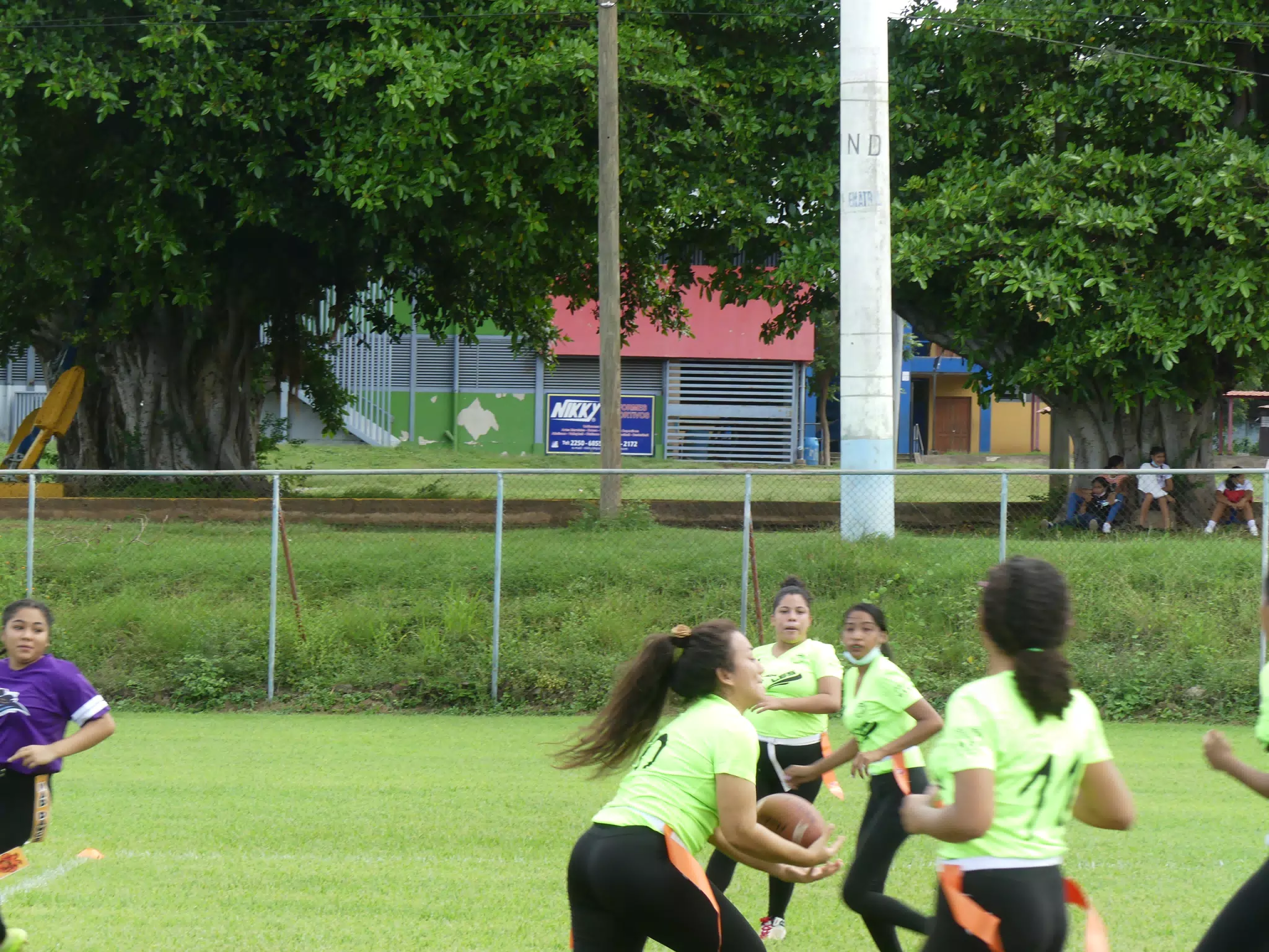 Managua Lady Eagles American Flag Football