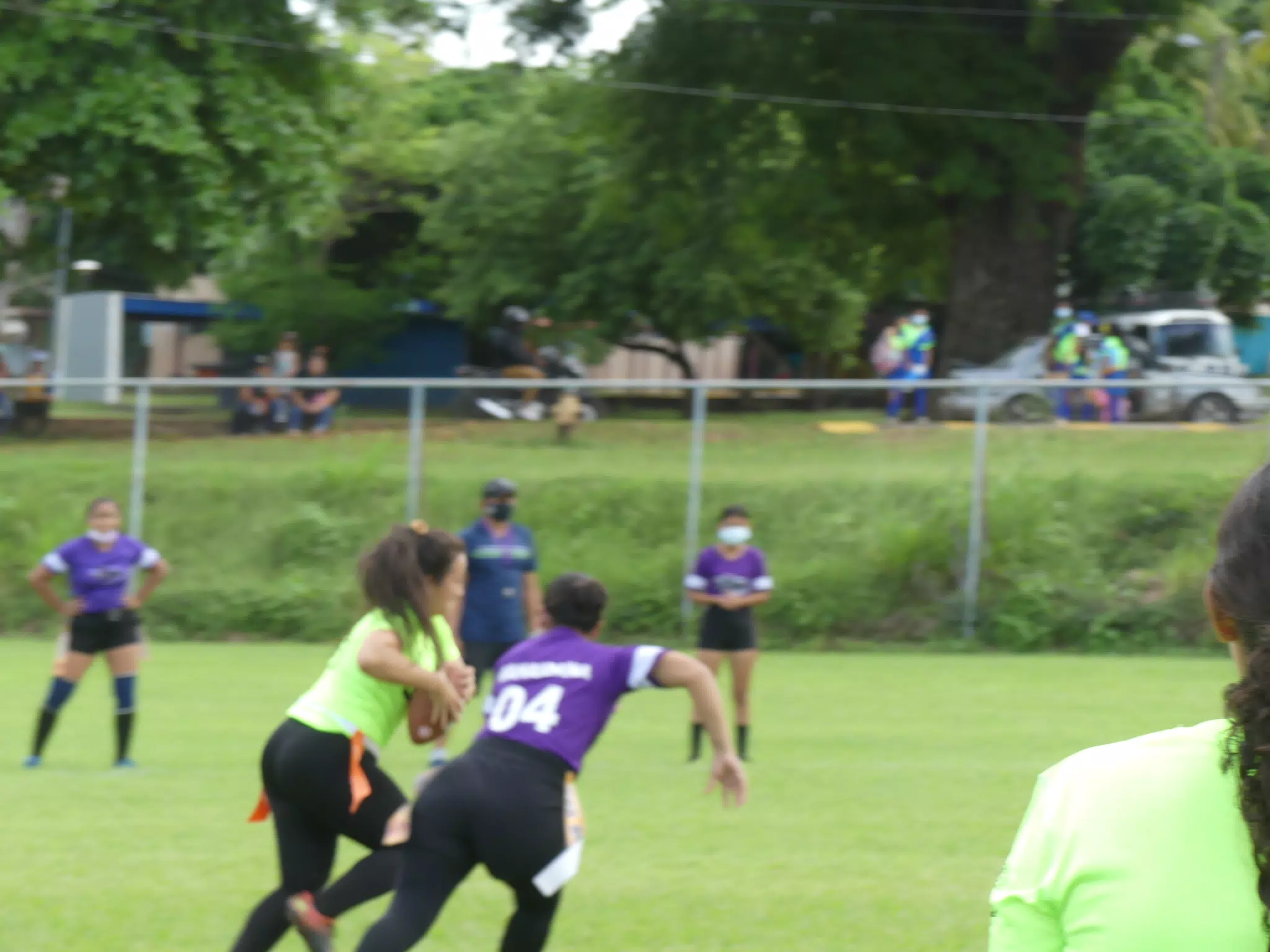 Managua Lady Eagles American Flag Football