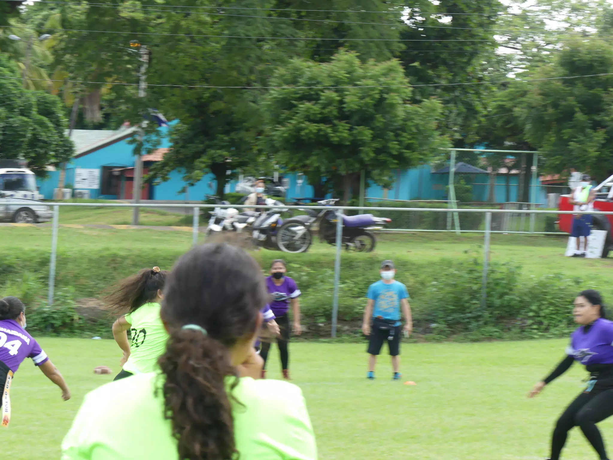 Managua Lady Eagles American Flag Football