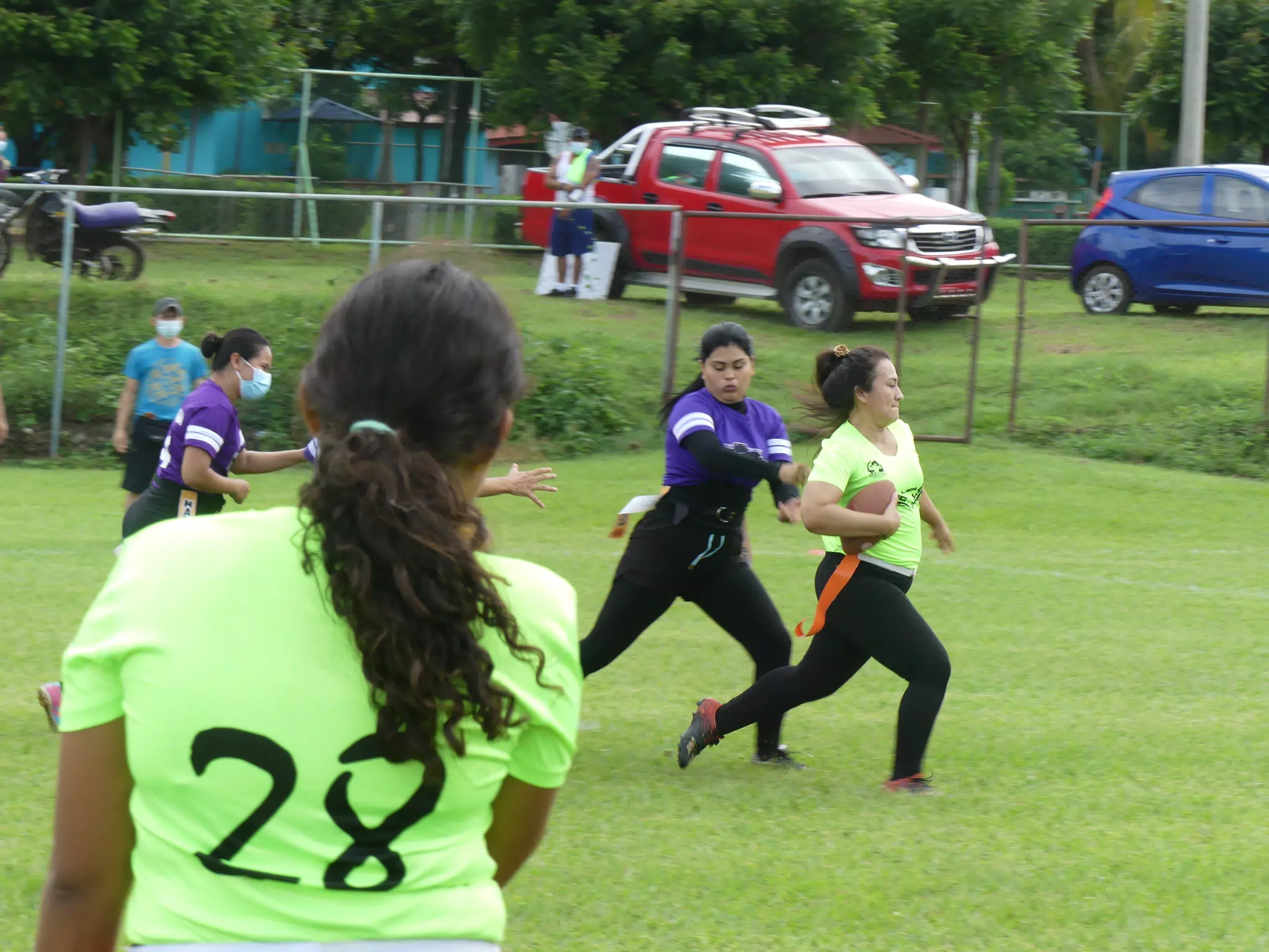 Managua Lady Eagles American Flag Football