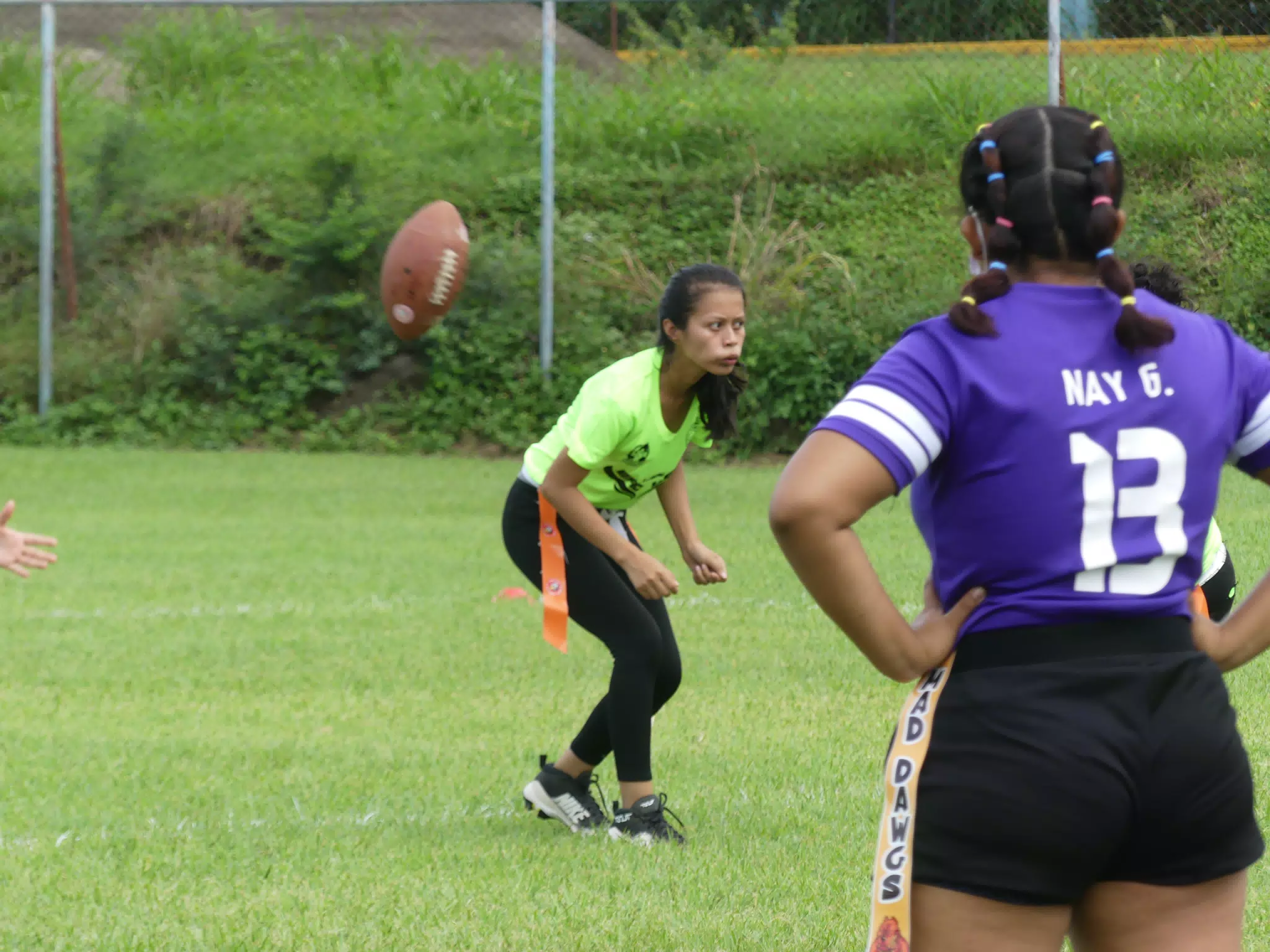 Managua Lady Eagles American Flag Football