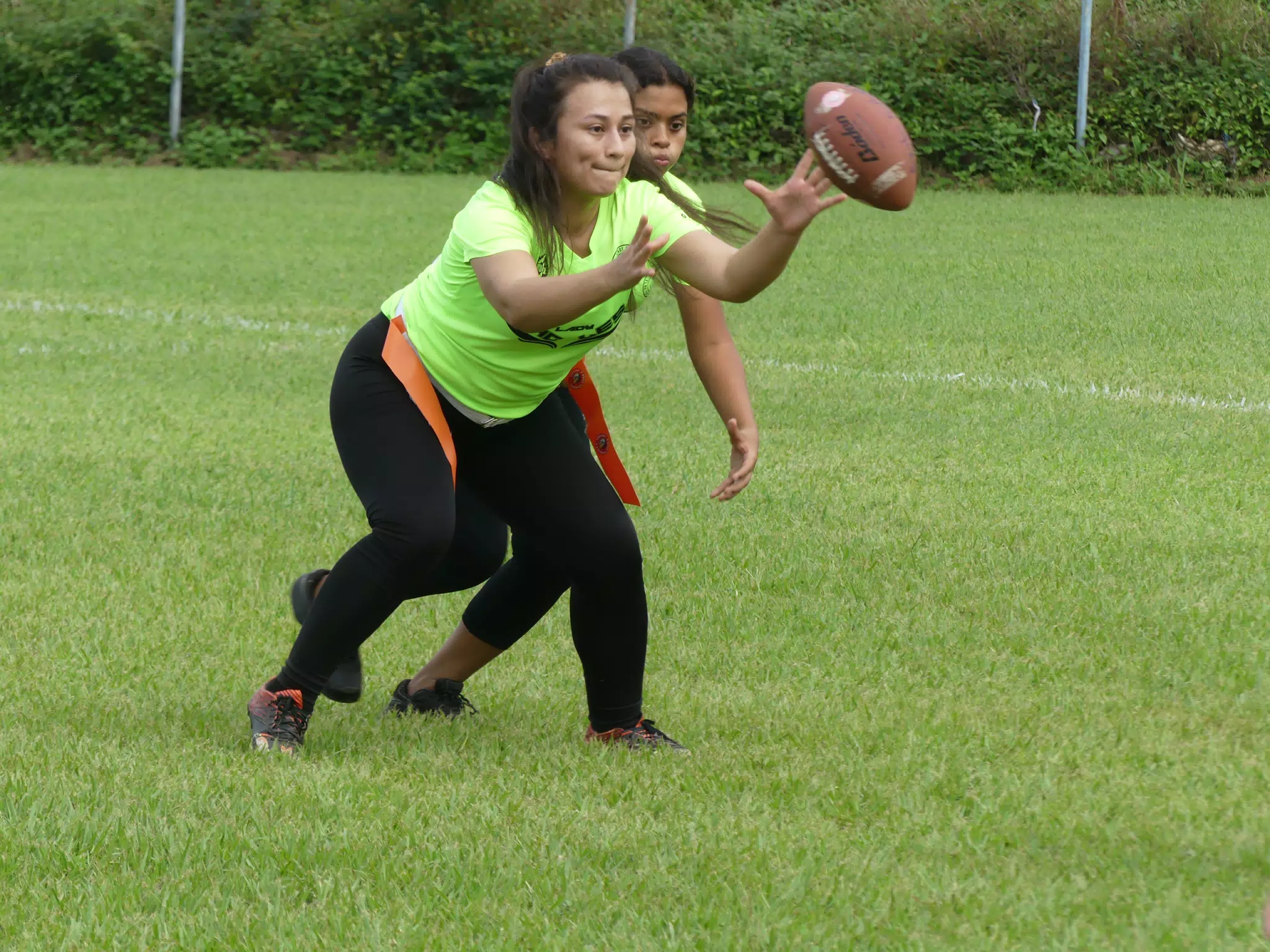 Managua Lady Eagles American Flag Football