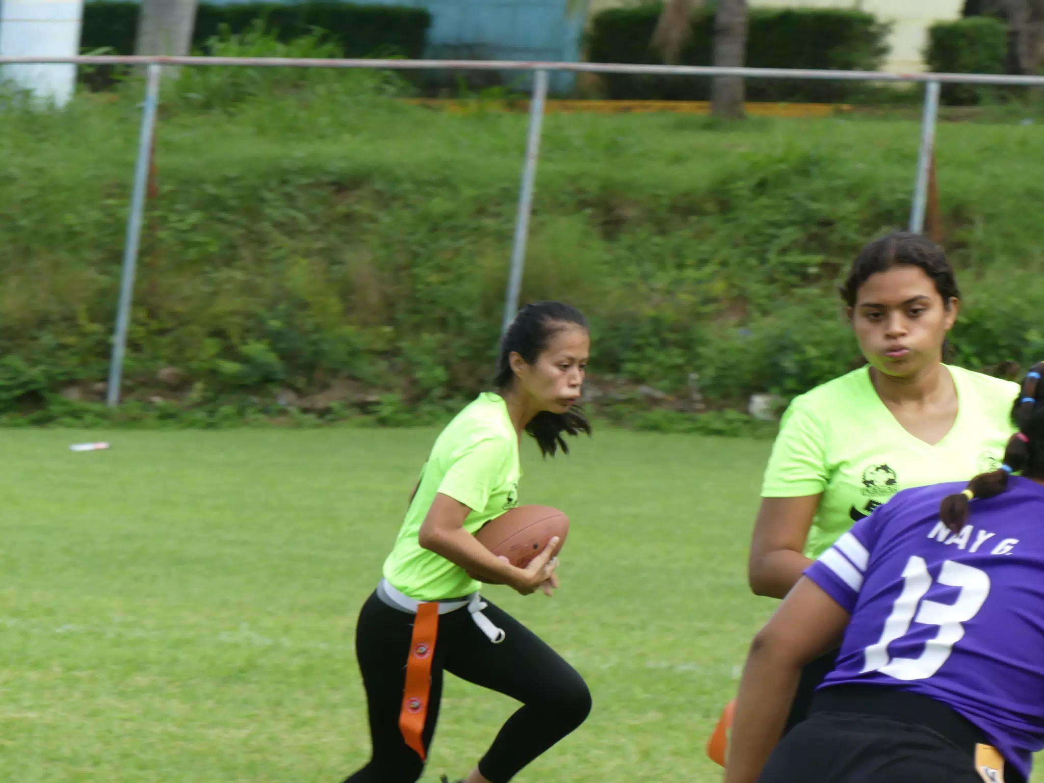 Managua Lady Eagles American Flag Football