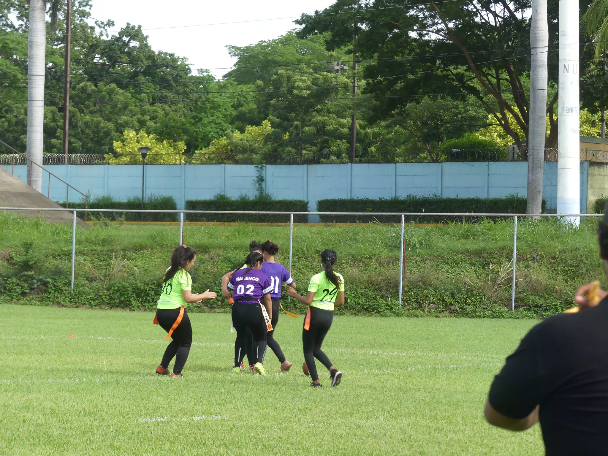 Managua Lady Eagles American Flag Football