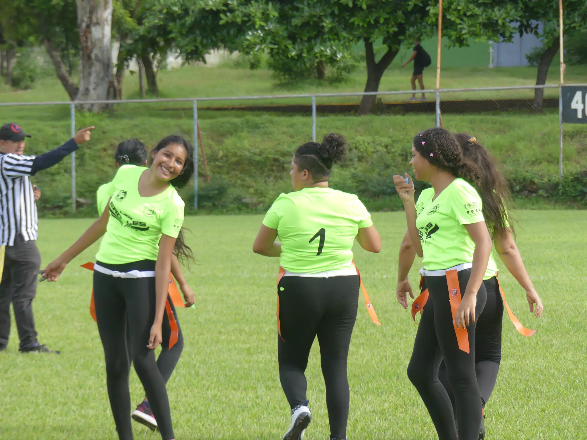 Managua Lady Eagles American Flag Football