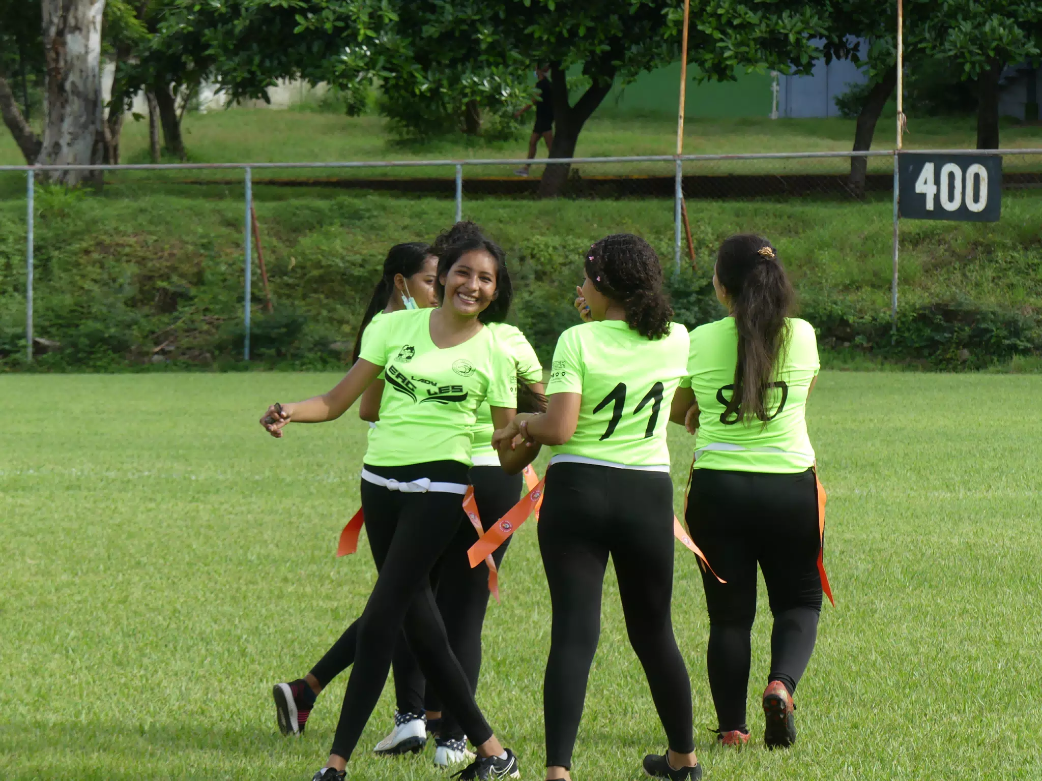 Managua Lady Eagles American Flag Football