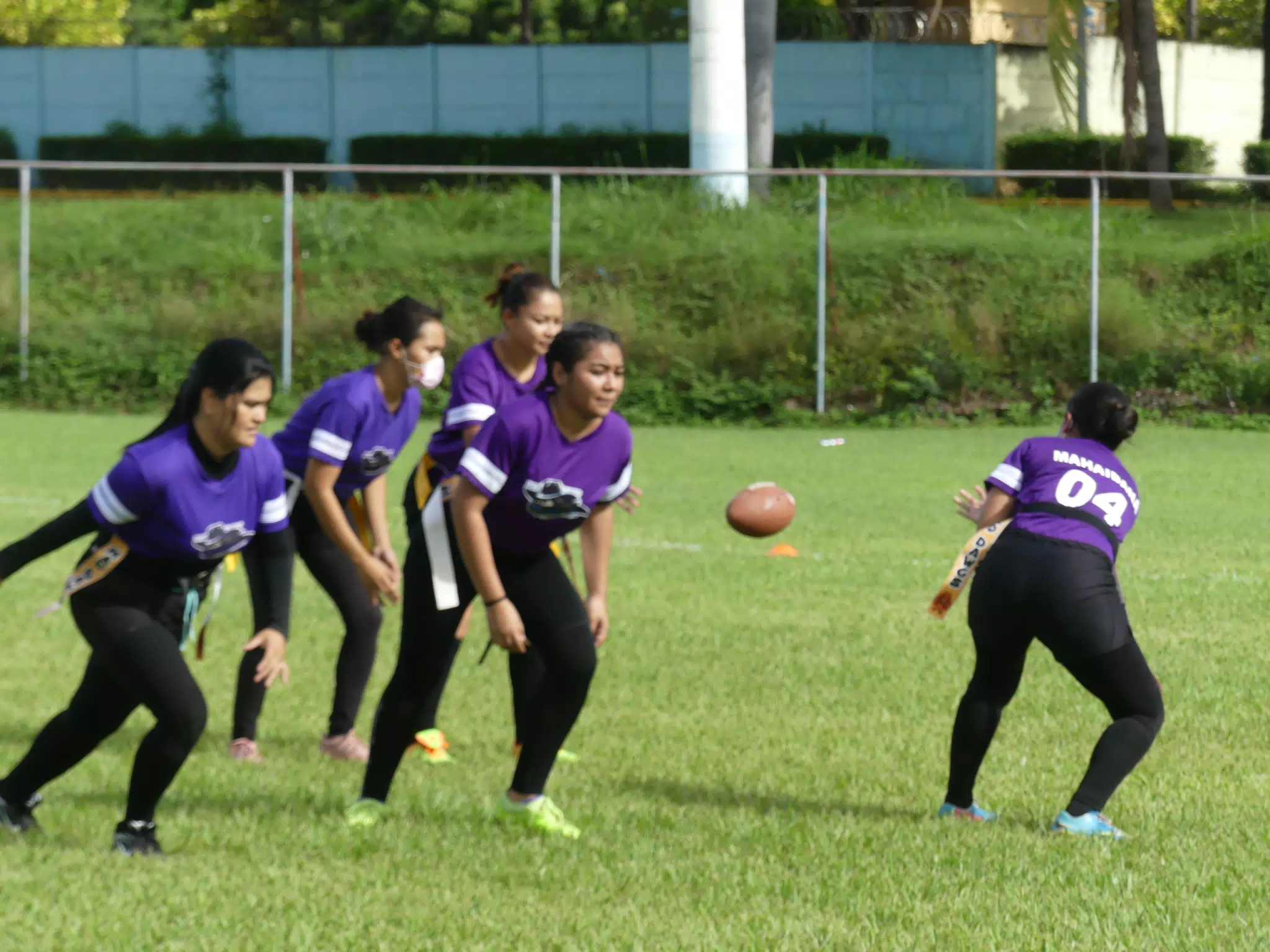 Managua Lady Eagles American Flag Football