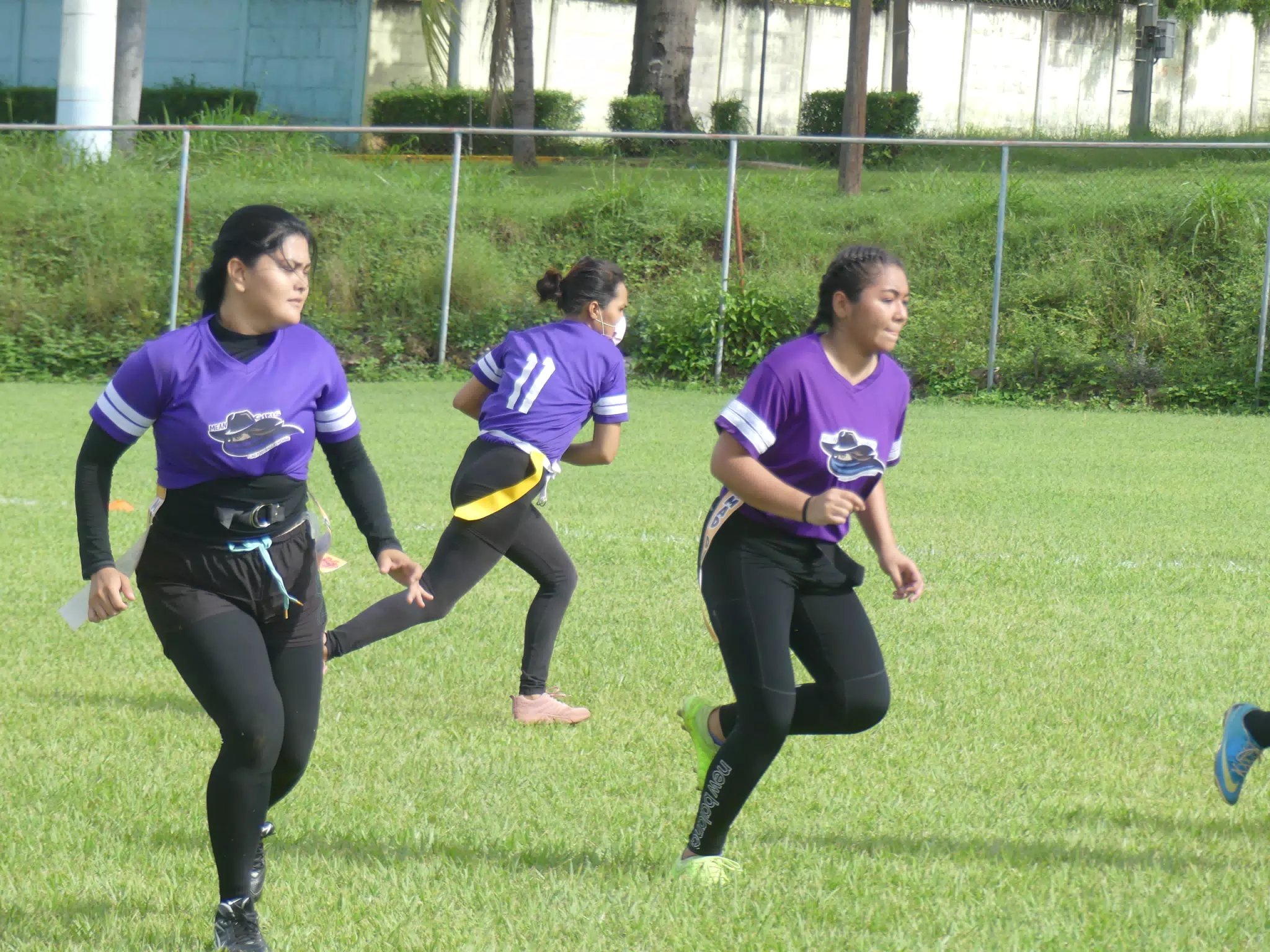 Managua Lady Eagles American Flag Football