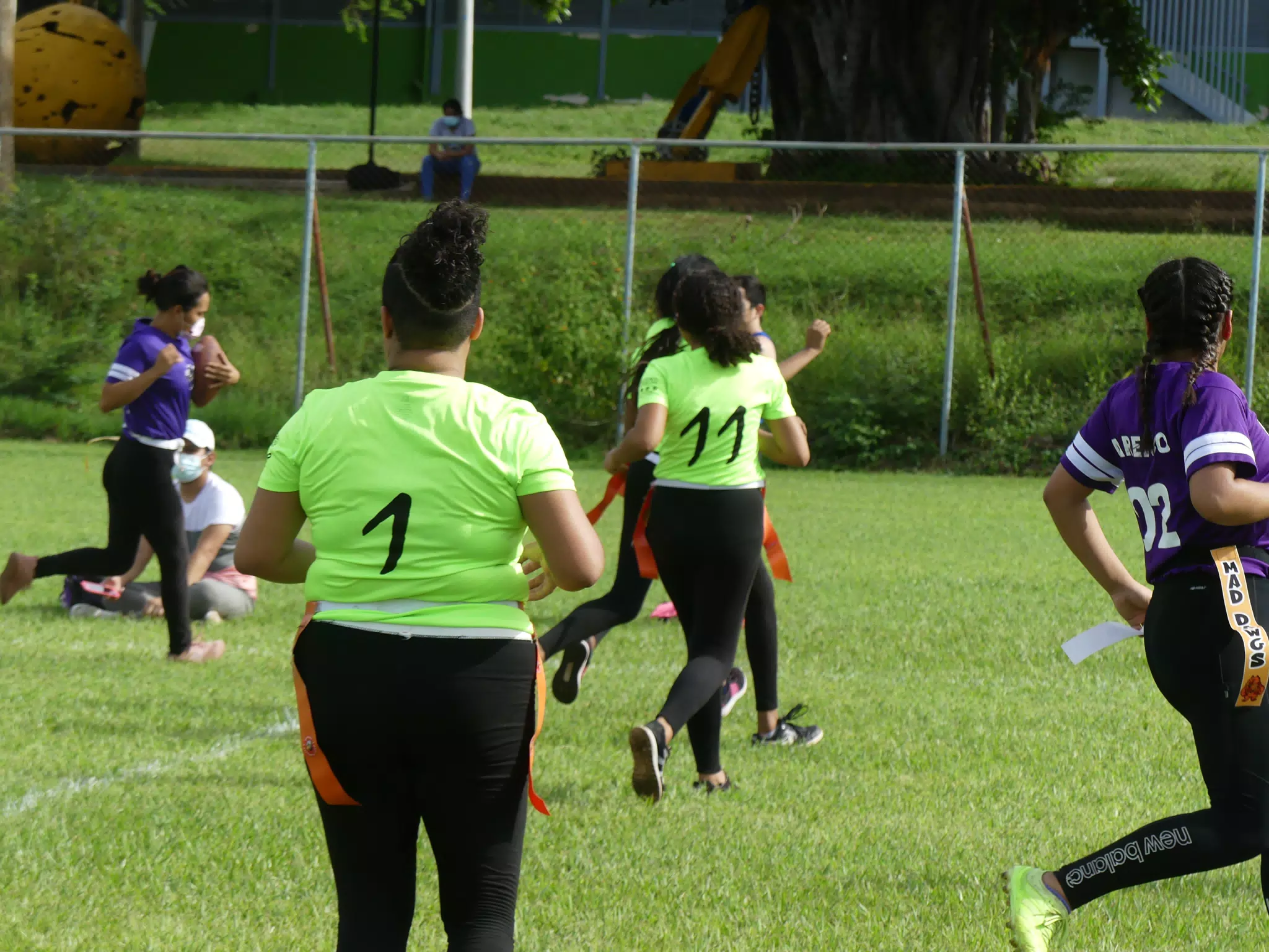 Managua Lady Eagles American Flag Football