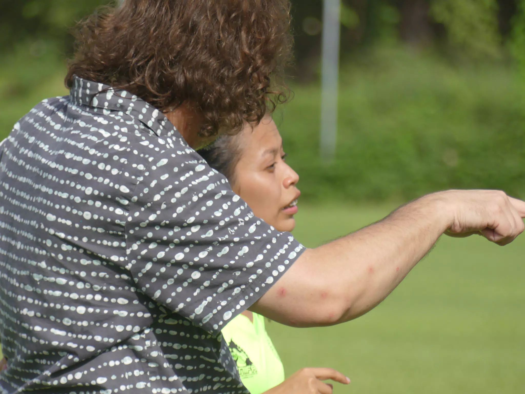 Managua Lady Eagles American Flag Football