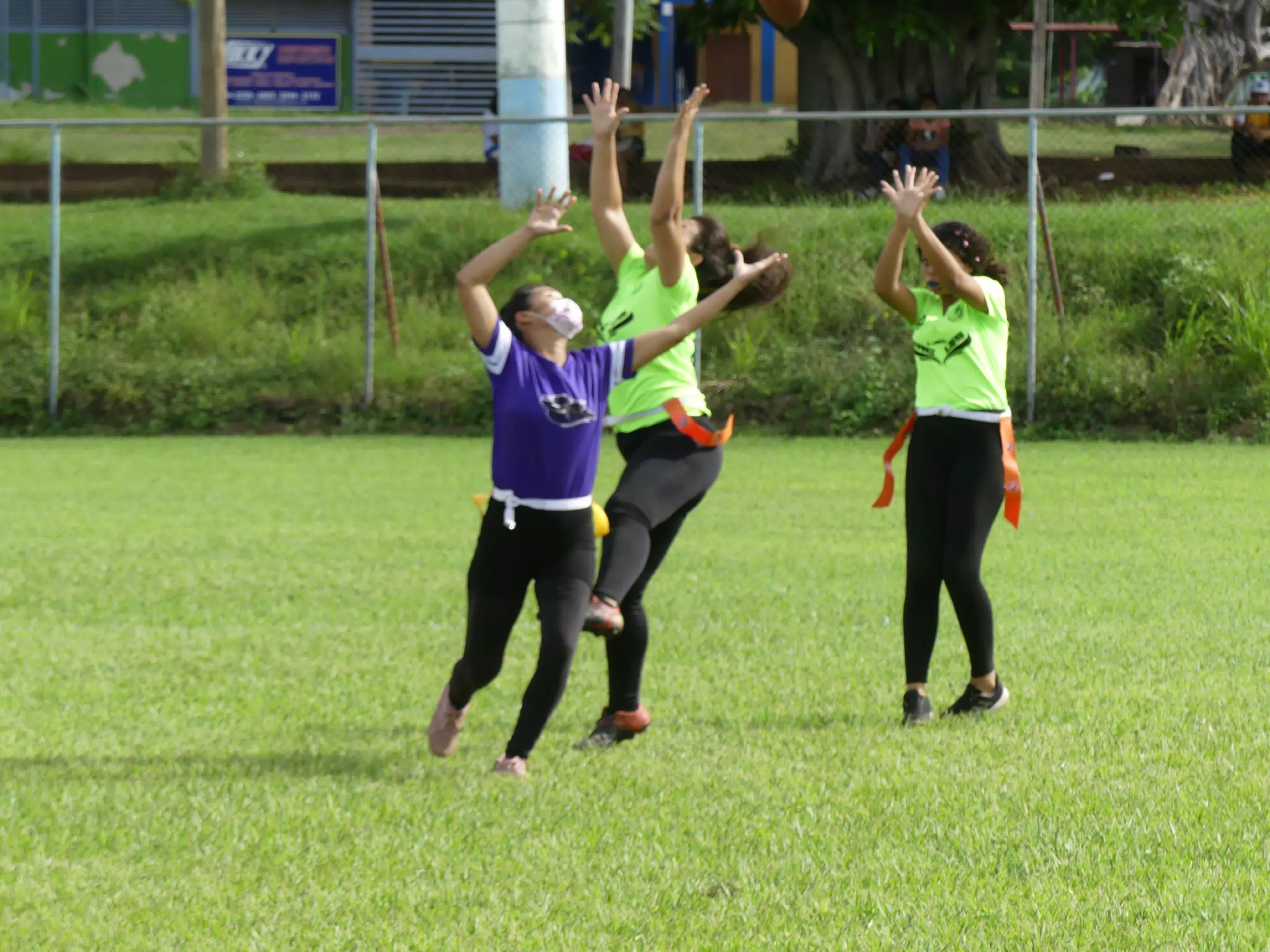 Managua Lady Eagles American Flag Football