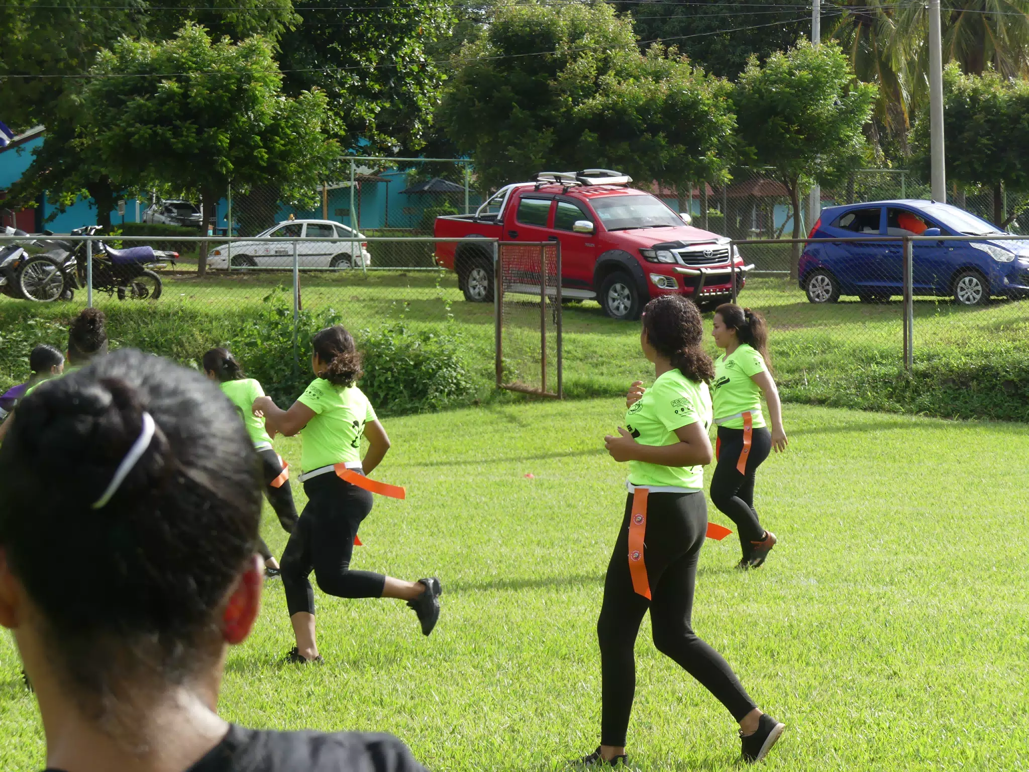 Managua Lady Eagles American Flag Football