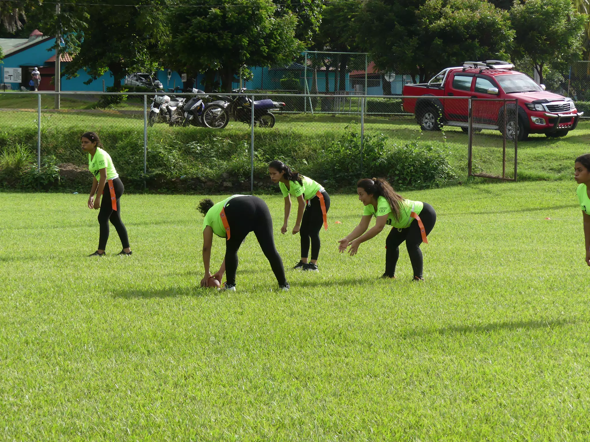 Managua Lady Eagles American Flag Football