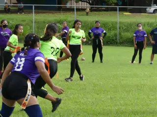 Managua Lady Eagles American Flag Football