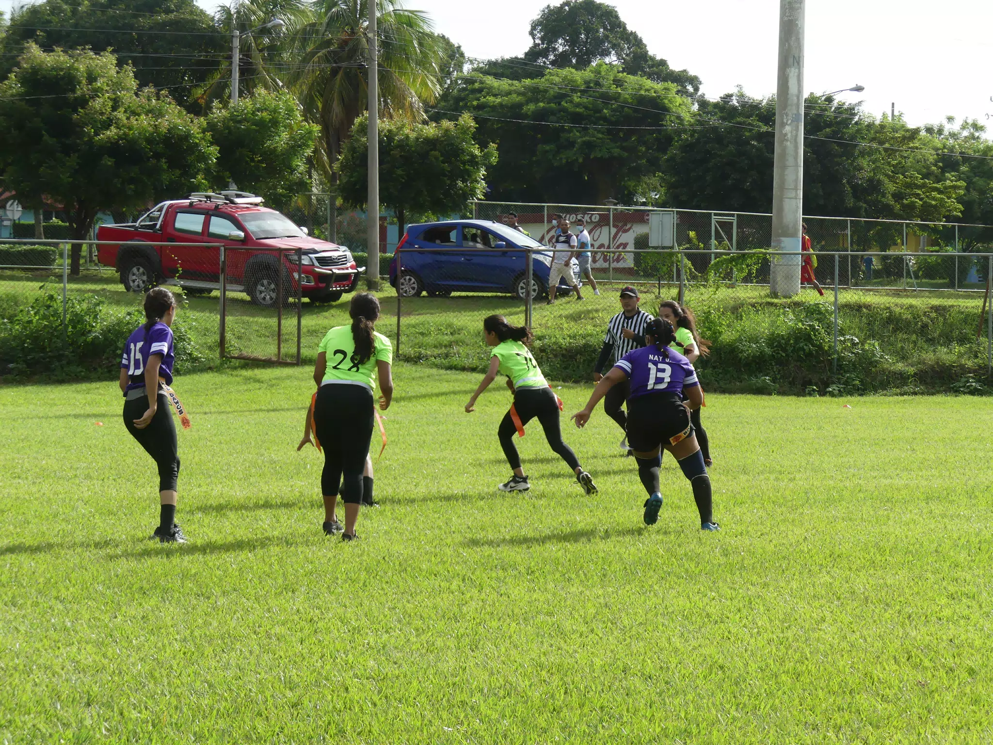 Managua Lady Eagles American Flag Football