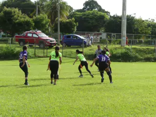 Managua Lady Eagles American Flag Football
