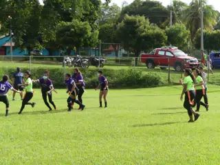 Managua Lady Eagles American Flag Football
