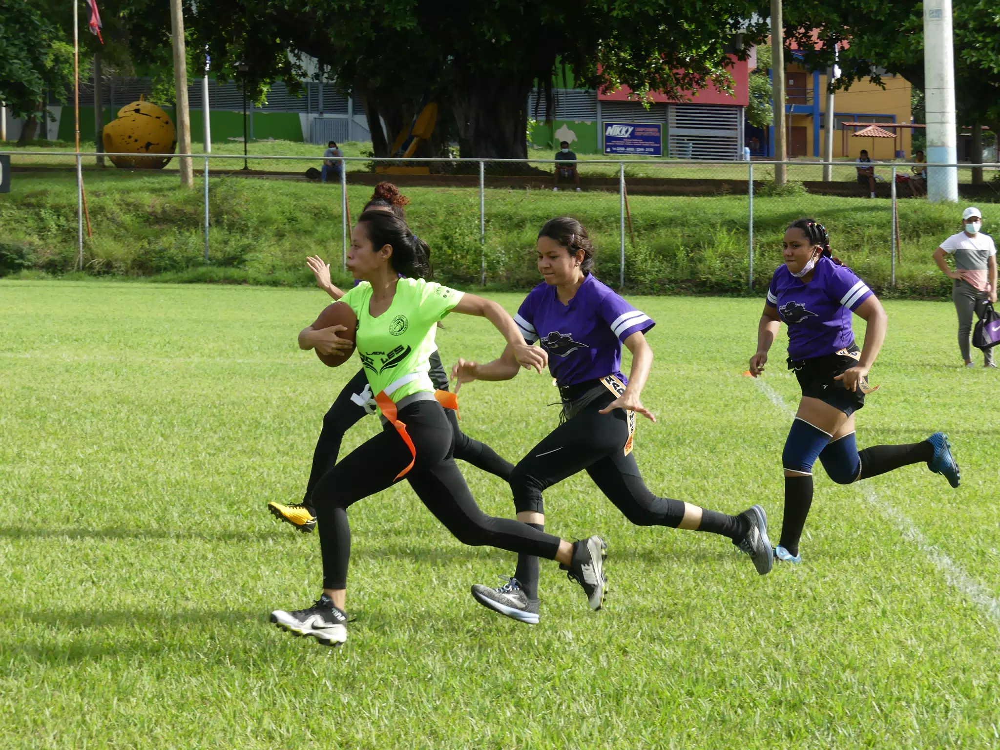 Managua Lady Eagles American Flag Football