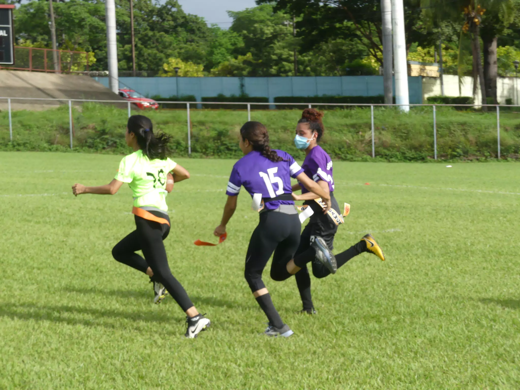 Managua Lady Eagles American Flag Football