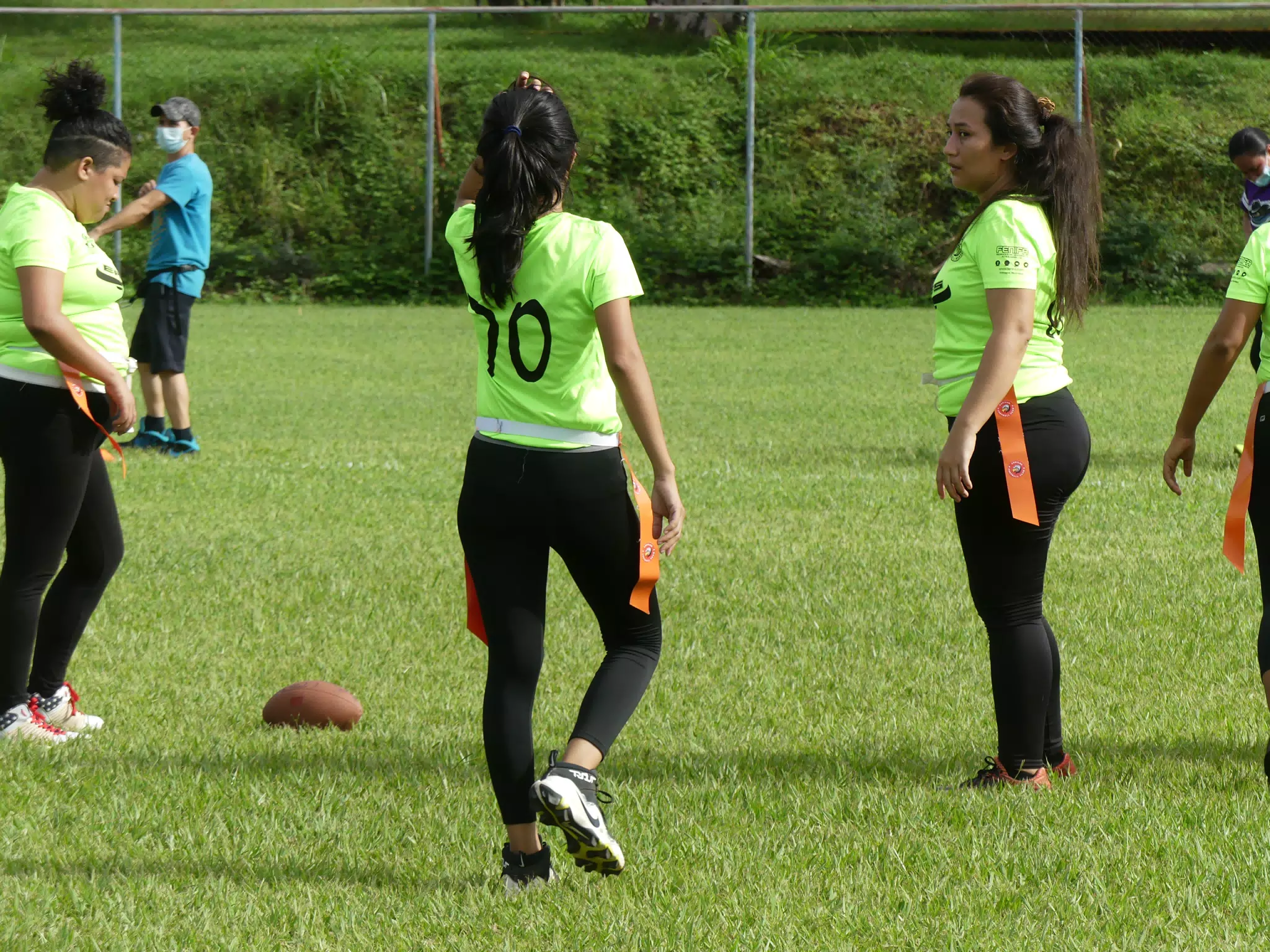 Managua Lady Eagles American Flag Football
