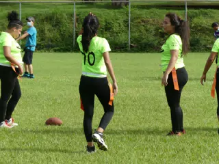 Managua Lady Eagles American Flag Football