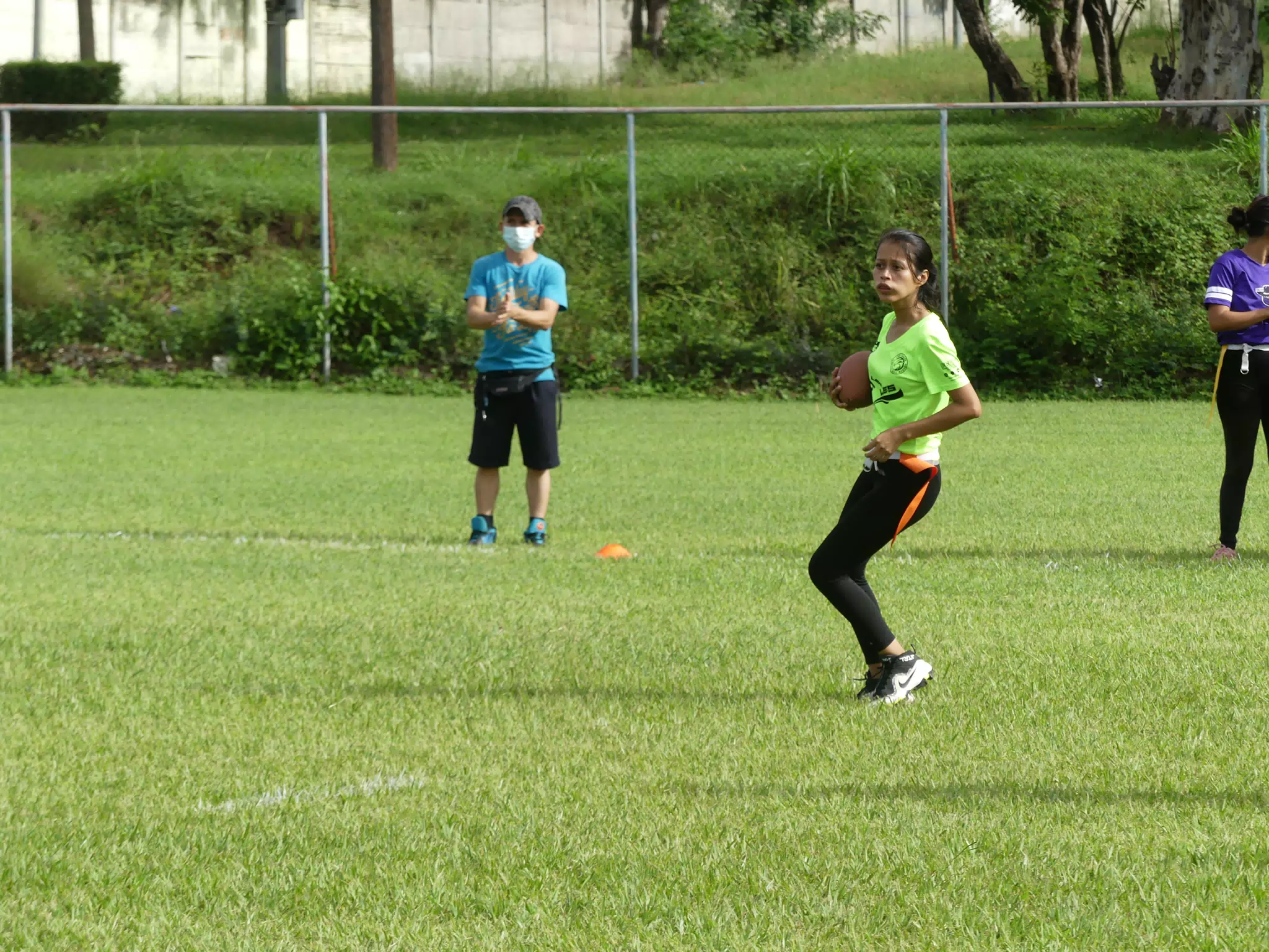 Managua Lady Eagles American Flag Football