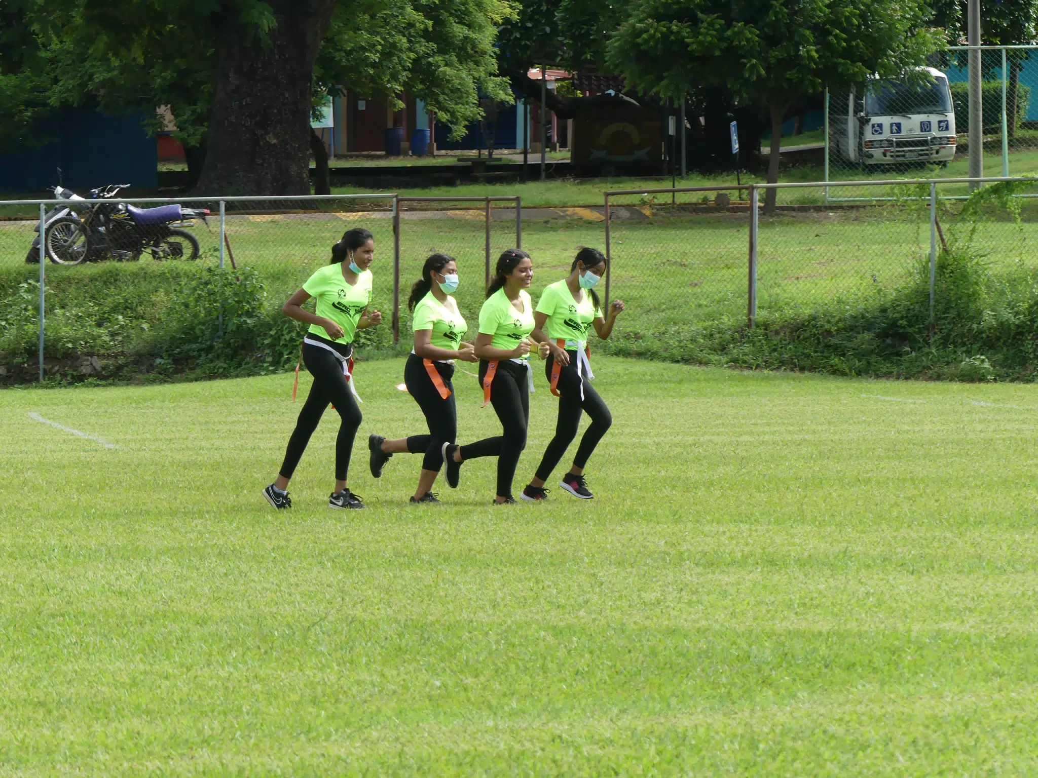 Managua Lady Eagles American Flag Football