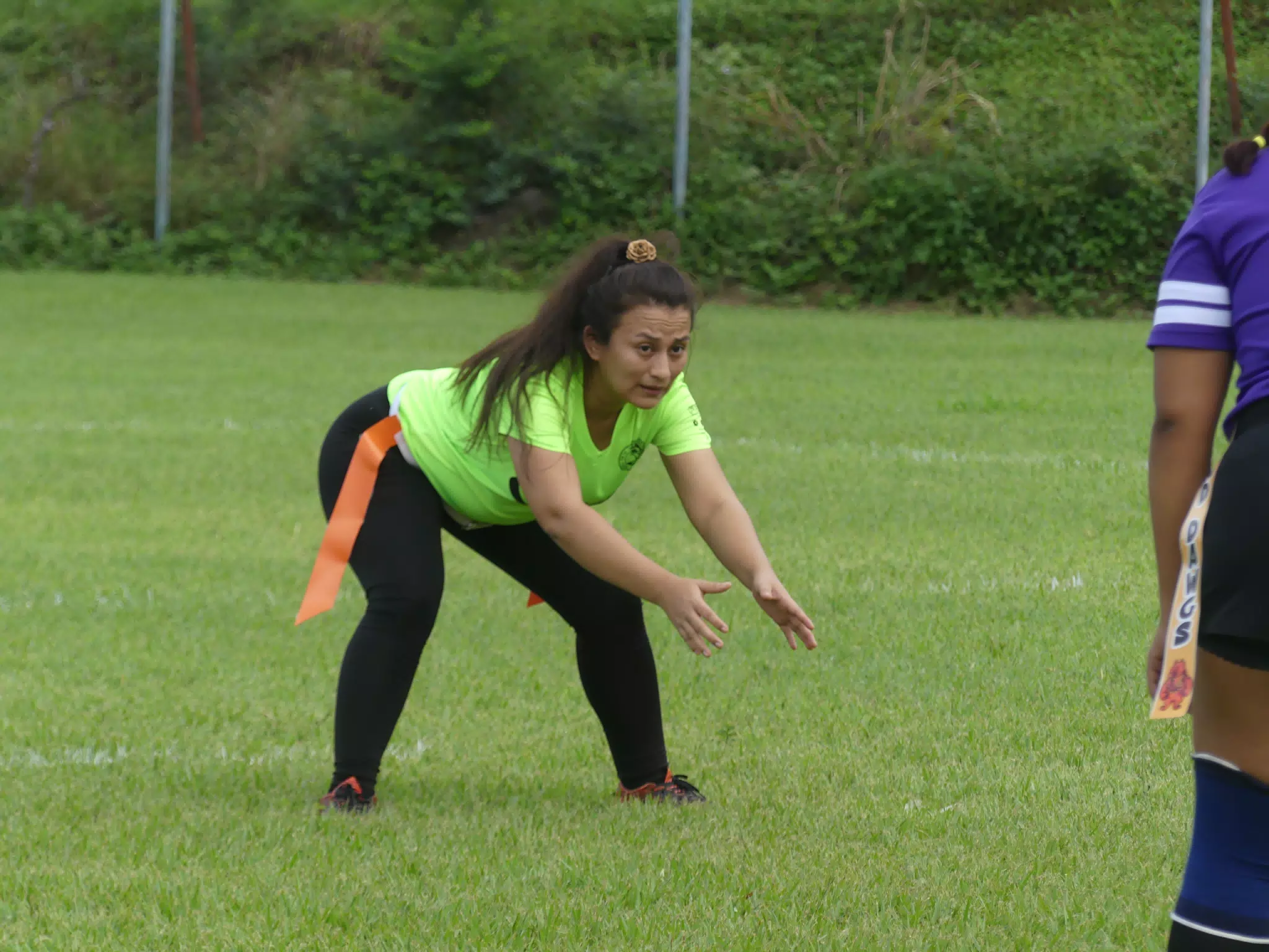Managua Lady Eagles American Flag Football