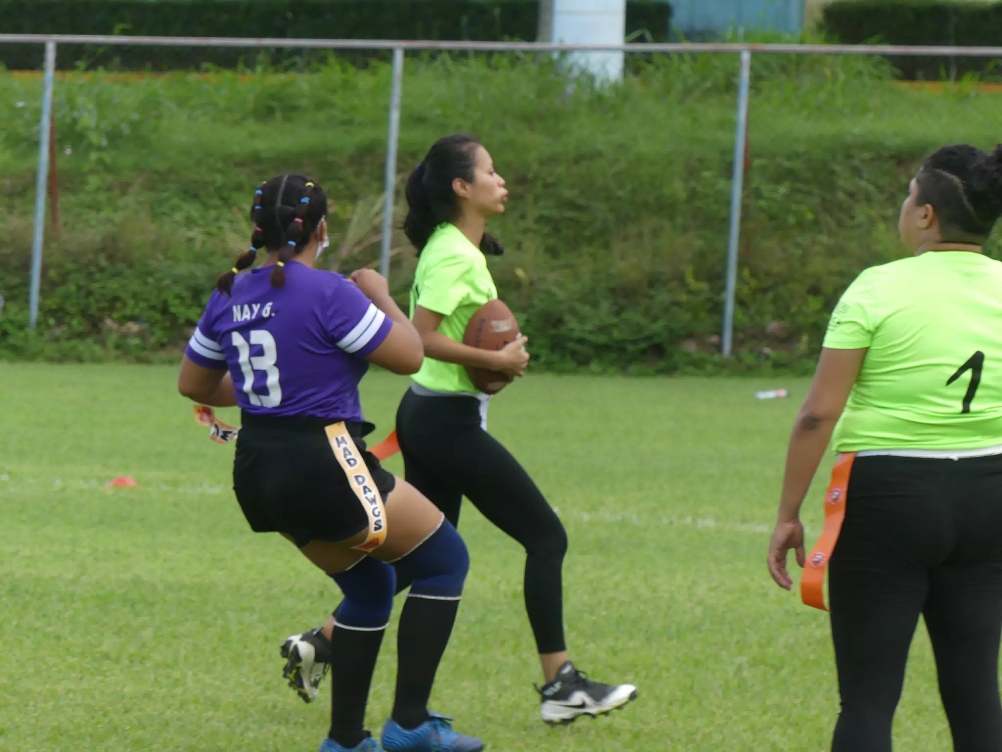 Managua Lady Eagles American Flag Football