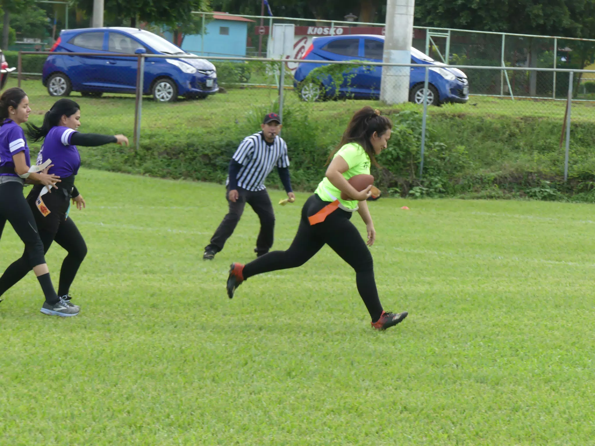 Managua Lady Eagles American Flag Football