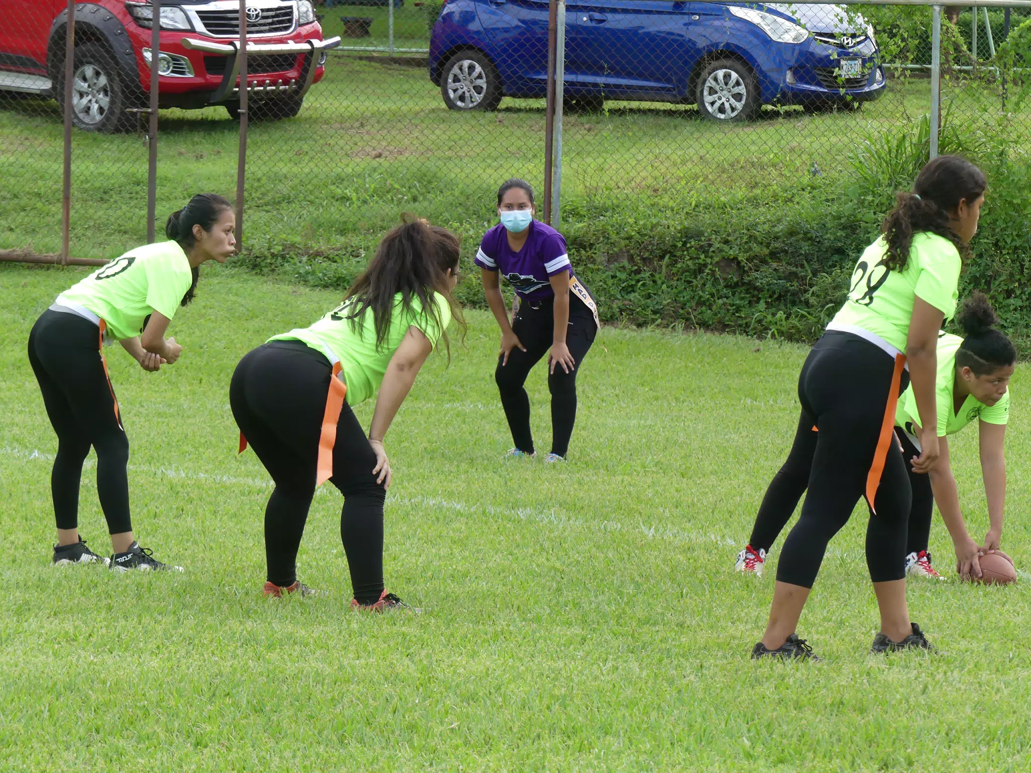 Managua Lady Eagles American Flag Football